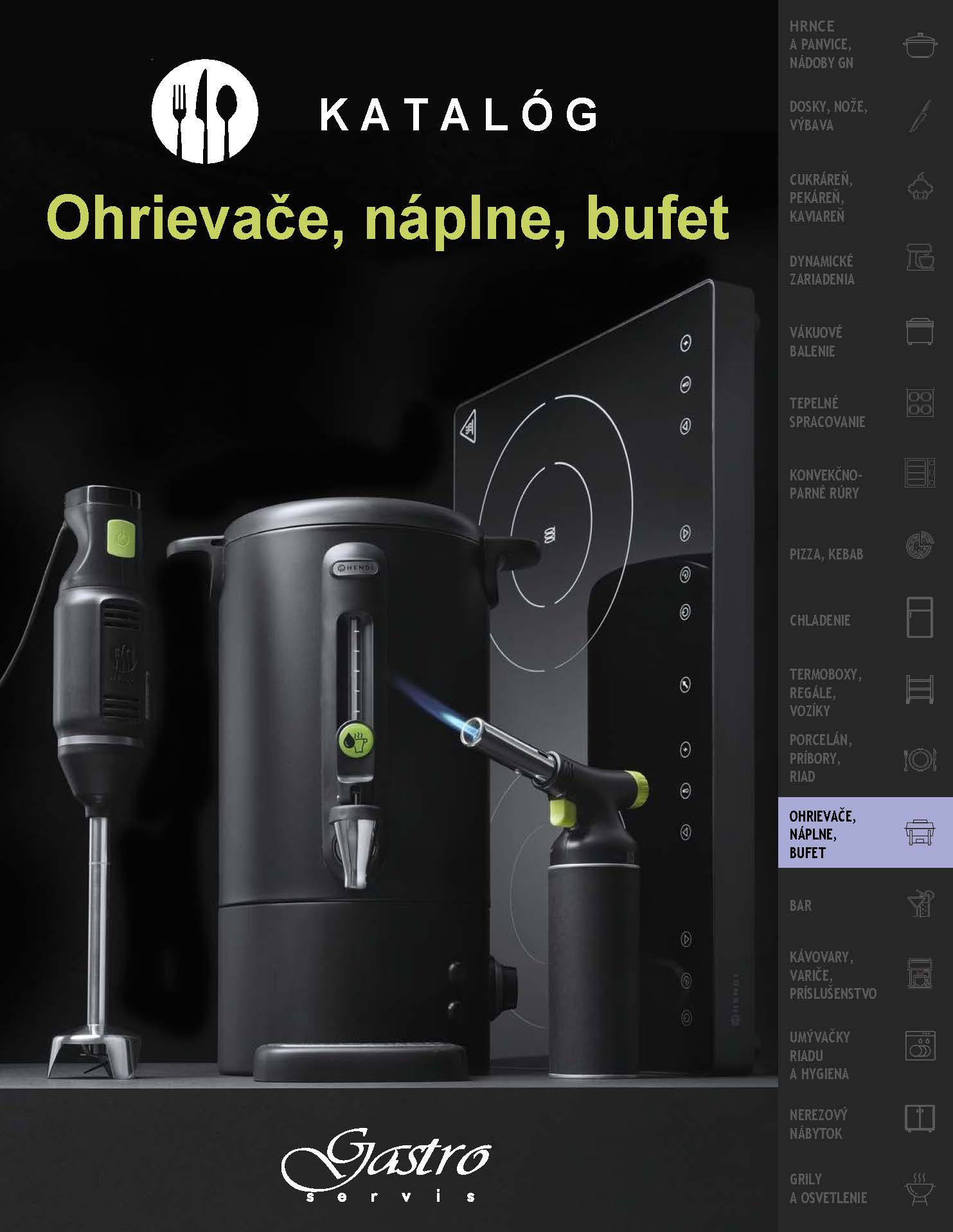 titulny obrazok12 -ohrievače, náplne, bufet